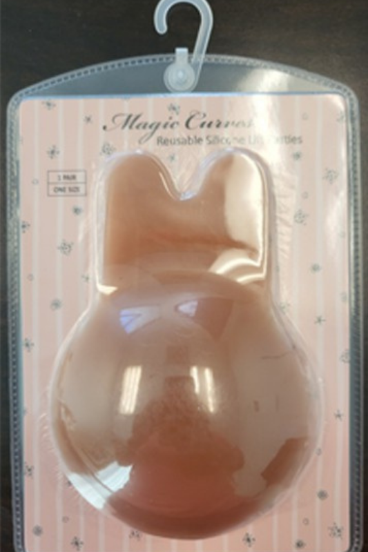 Brown Bunny Ears Silicone Pasties