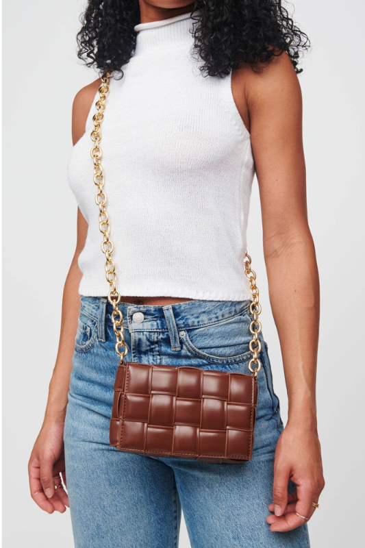 STYLED BY ALX COUTURE MIAMI BOUTIQUE Black Holden Crossbody
