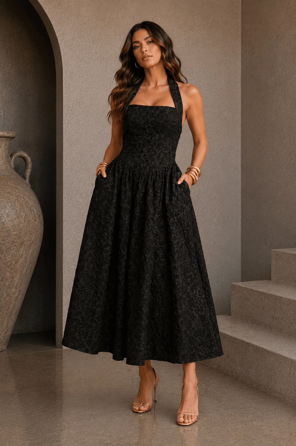 Midi Dresses - STYLED BY ALX COUTURE