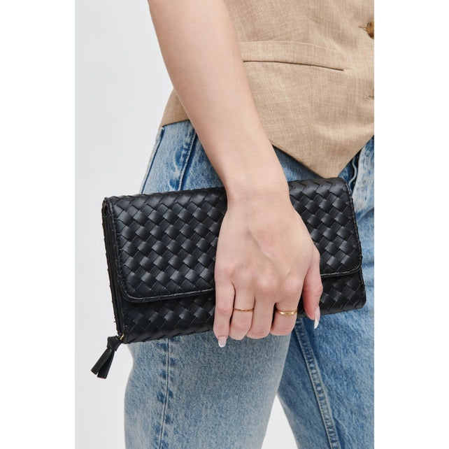 STYLED BY ALX COUTURE MIAMI BOUTIQUE Black Wallis Crossbody Bag