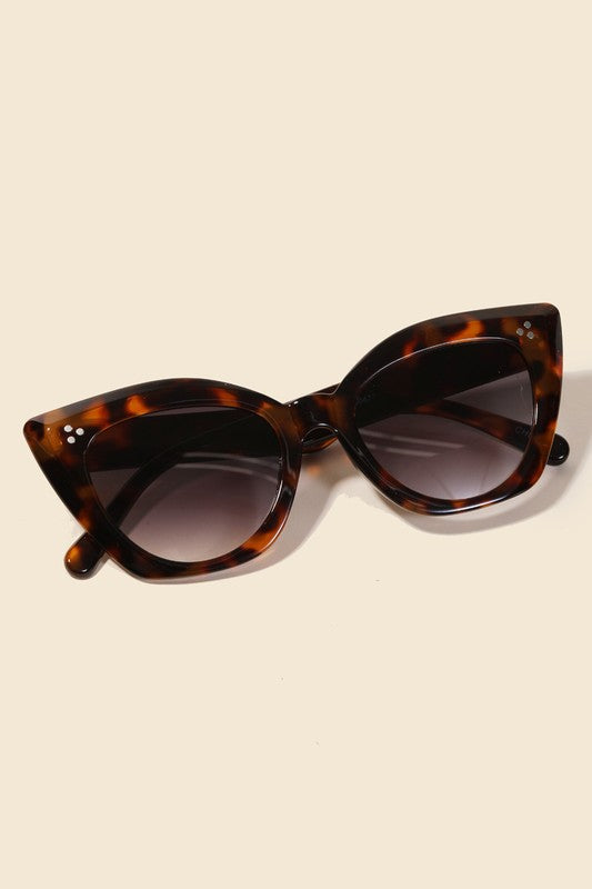 STYLED BY ALX COUTURE MIAMI BOUTIQUE Cat Eye Acetate Sunglasses