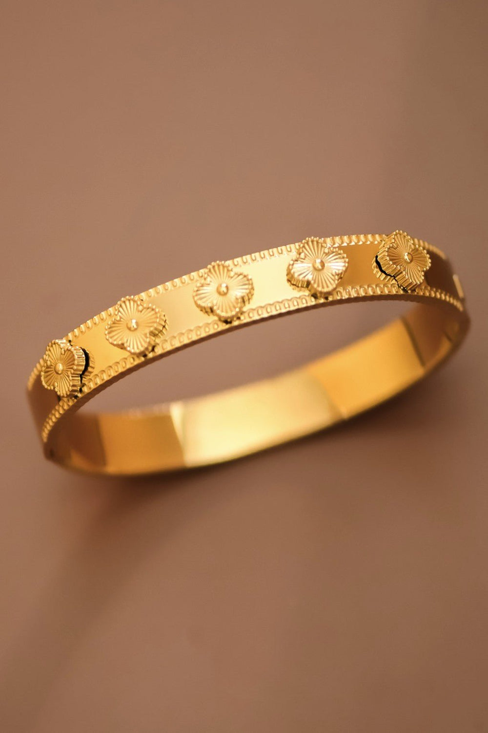 18k Waterproof Non - tarnish Stainless Steel Bangle - STYLED BY ALX COUTUREBracelets