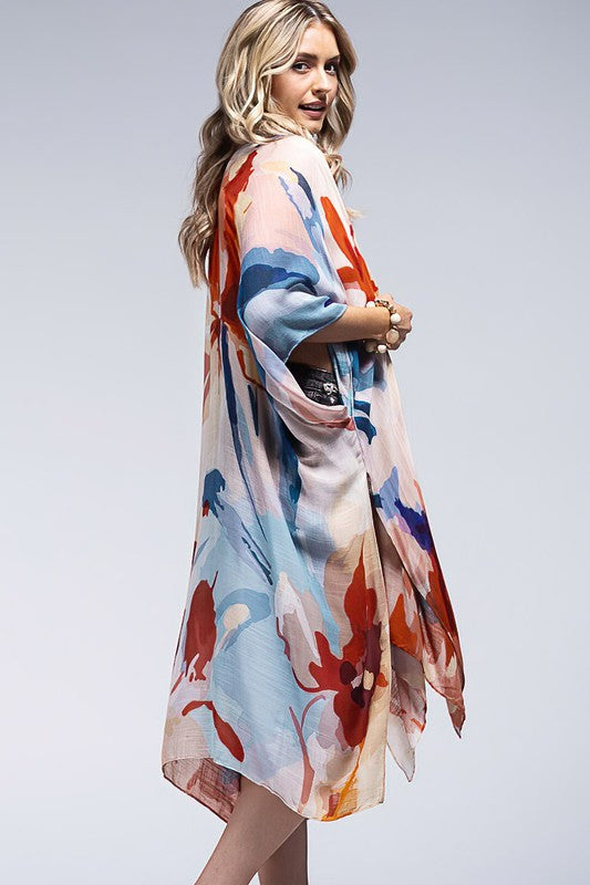 side view of the Surfside Kimono
