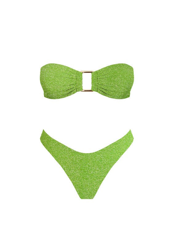 Green Bora Bikini Set