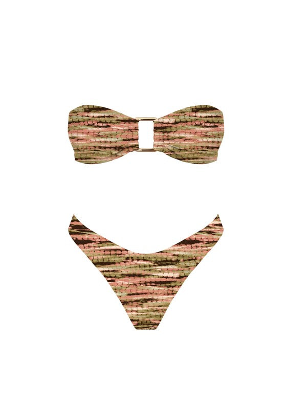 Brown Bora Bikini Set