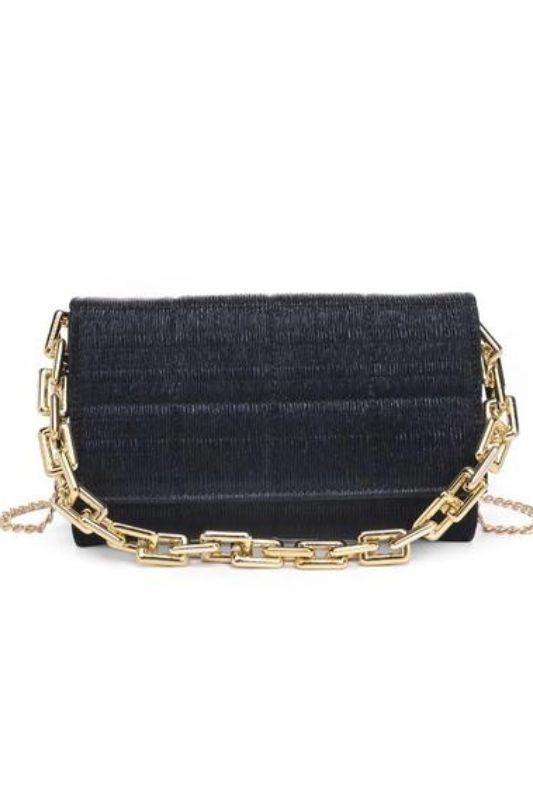 STYLED BY ALX COUTURE MIAMI BOUTIQUE Black Blaire Crossbody