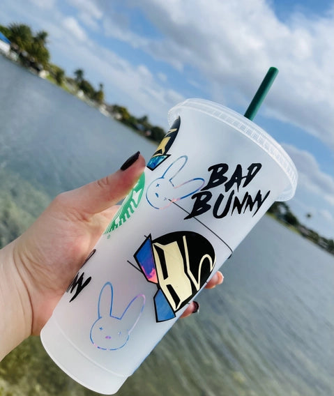 STYLED BY ALX COUTURE MIAMI BOUTIQUE Bad Bunny Yhlqmdlg Cup