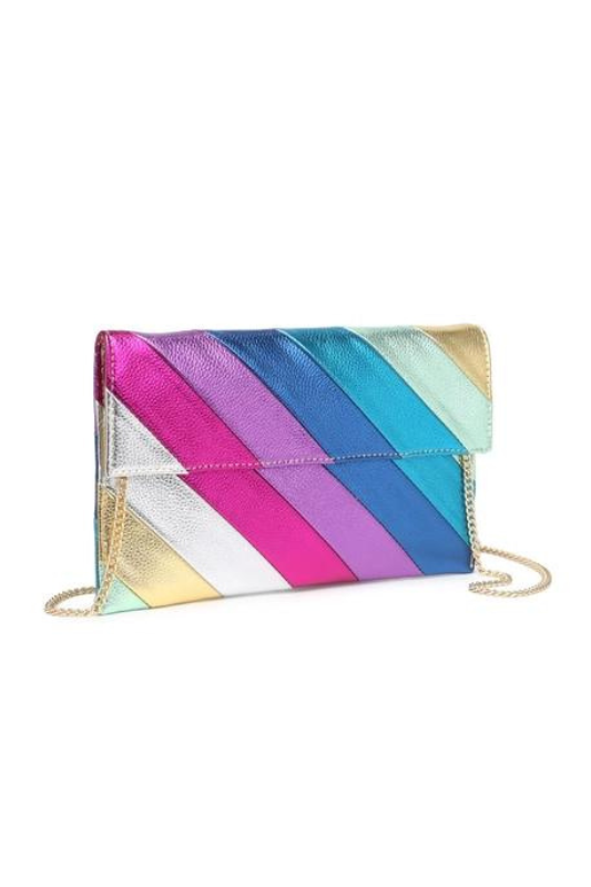 STYLED BY ALX COUTURE MIAMI BOUTIQUE Multi Color Zelma Clutch