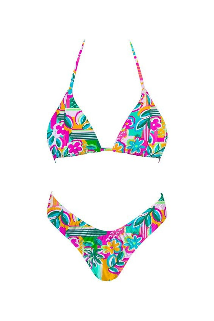 Hawaii-inspired two-piece swimwear set from STYLED BY ALX COUTURE