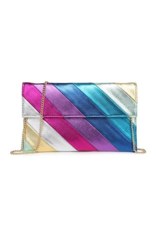STYLED BY ALX COUTURE MIAMI BOUTIQUE Multi Color Zelma Clutch