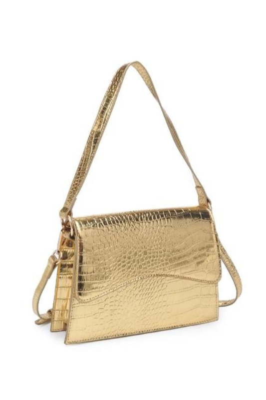 STYLED BY ALX COUTURE MIAMI BOUTIQUE Gold Albright Crossbody