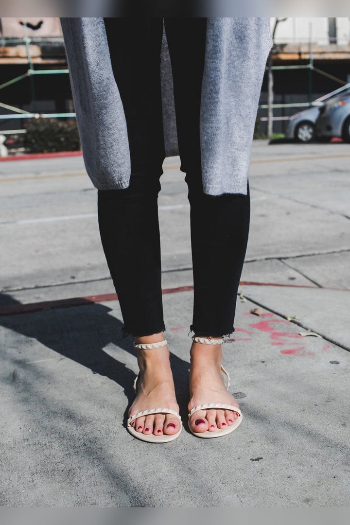 Aria Nude Matching Sandals by Alexandria Brandao Shoes