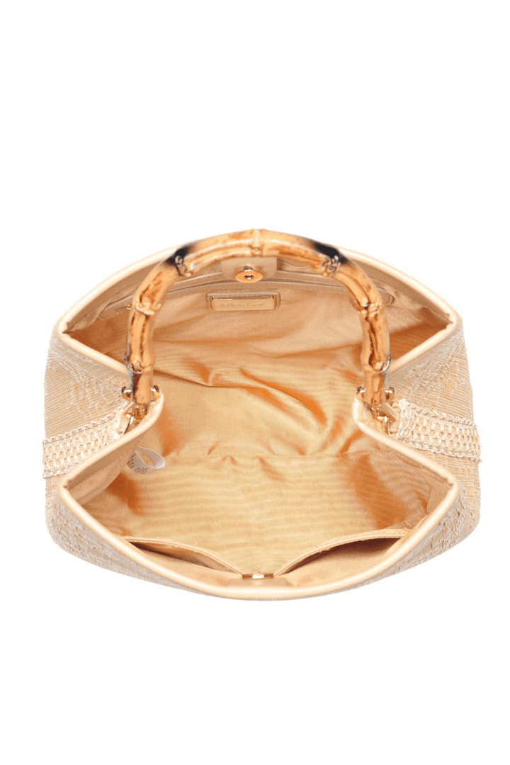 Bamboo Top Handle Tote Bag - STYLED BY ALX COUTUREhandbags