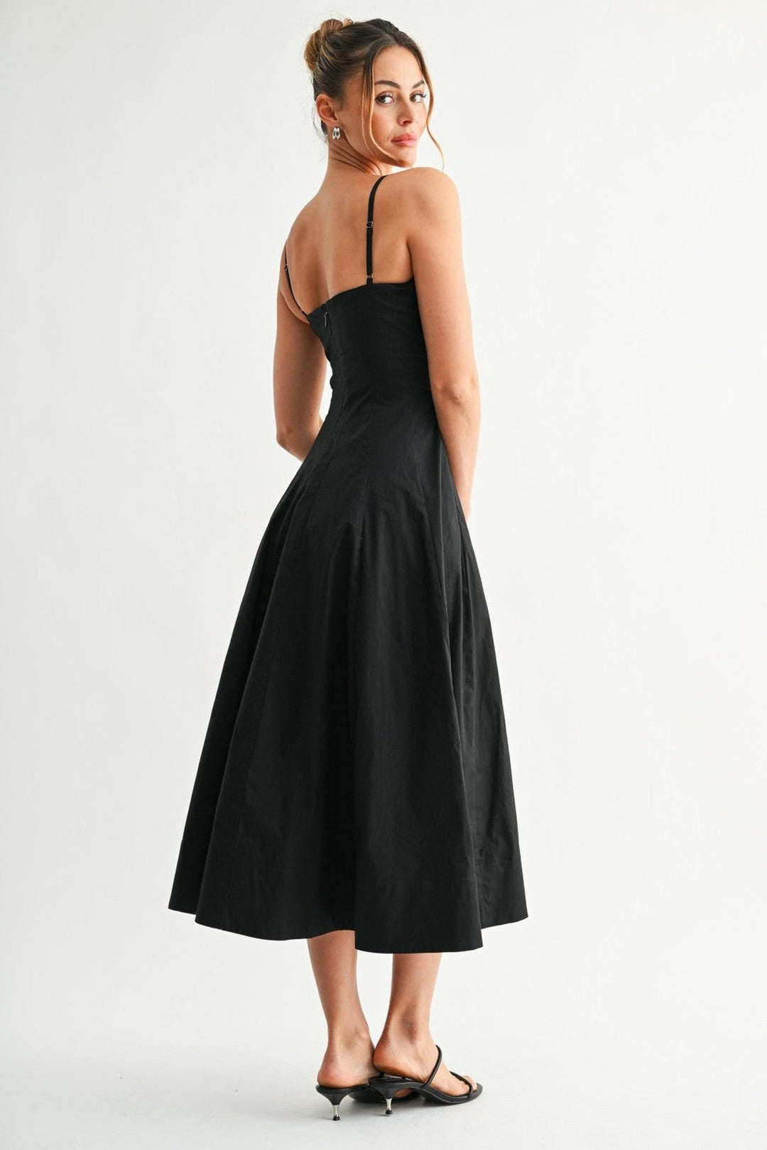 Black Contour Bloom Dress - STYLED BY ALX COUTUREDresses