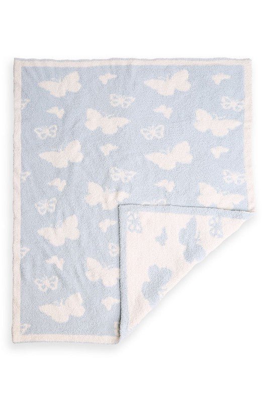 Butterfly Patterned Kids Blanket - STYLED BY ALX COUTUREBlankets