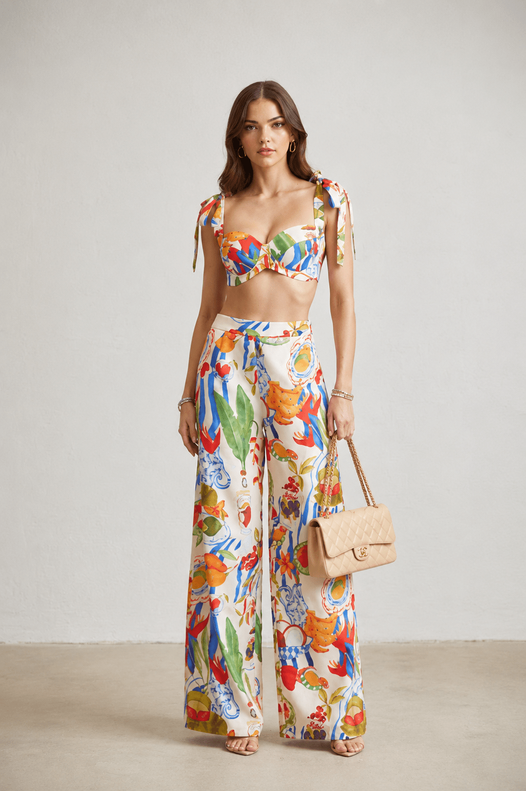 Fruit Print Pant Set - STYLED BY ALX COUTUREOutfit Sets