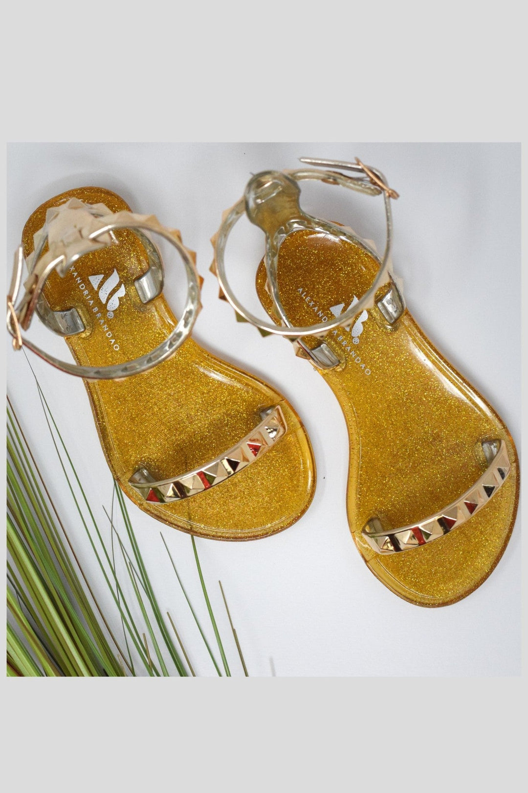 Kids Aria Gold Waterproof Sandals with kids jelly sandal