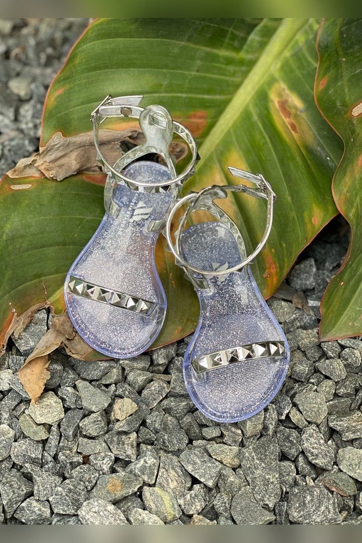 Kids Aria Silver Matching Sandals with mommy and me matching style