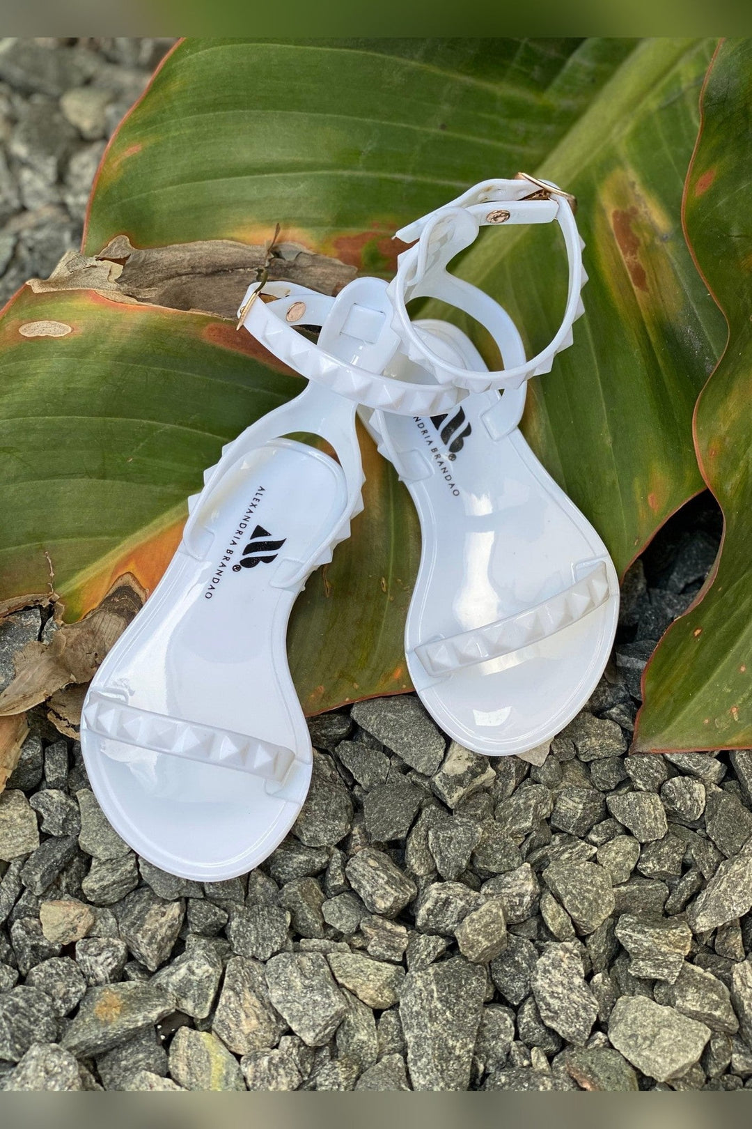 Kids Aria White Matching Sandals with kids jelly sandal