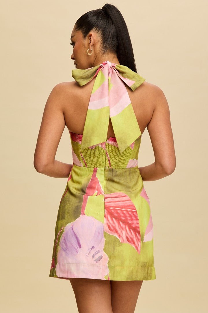 lime pink dress Womens Lipsy Lime Green Premium Lace Hybrid 2 In 1 Pleated Skirt Midi Dress 8