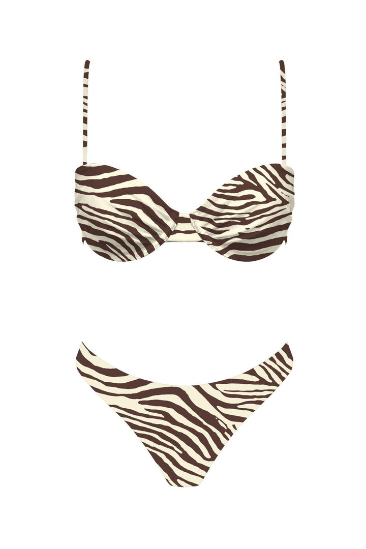 Lorenzo Zebra Bikini Set - STYLED BY ALX COUTURESwimwear