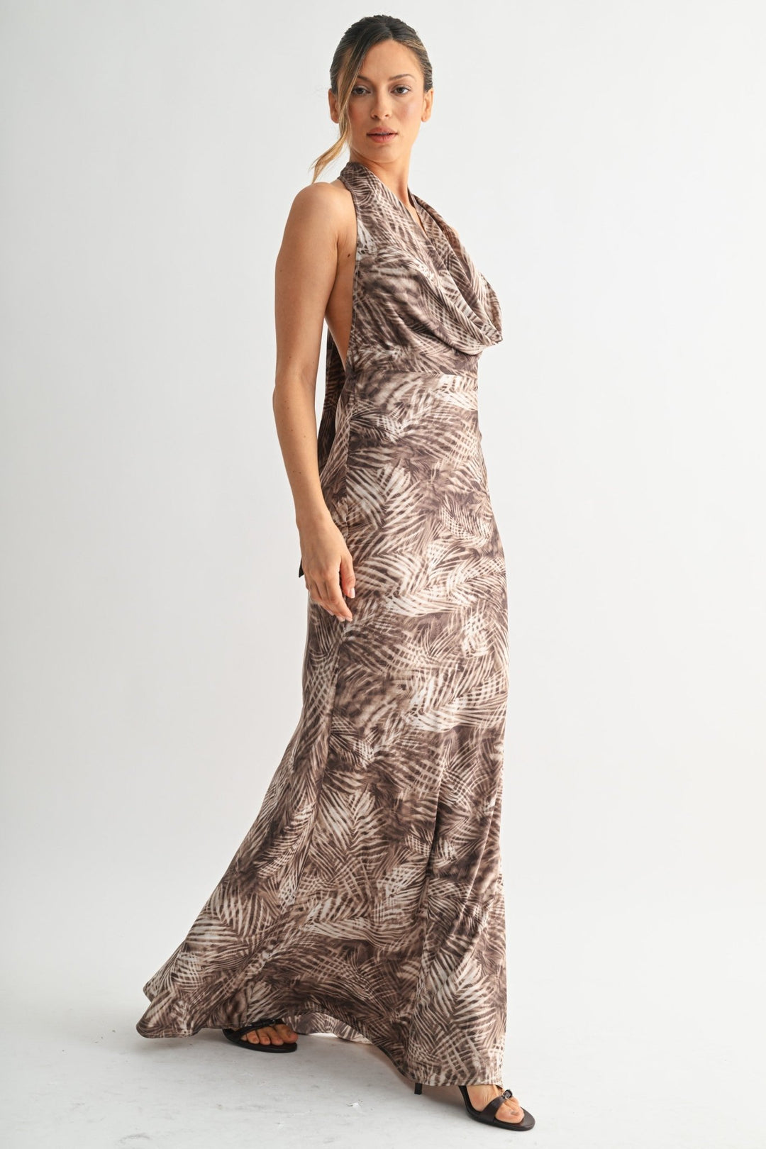 Mirage Halter Maxi Dress - STYLED BY ALX COUTUREDresses