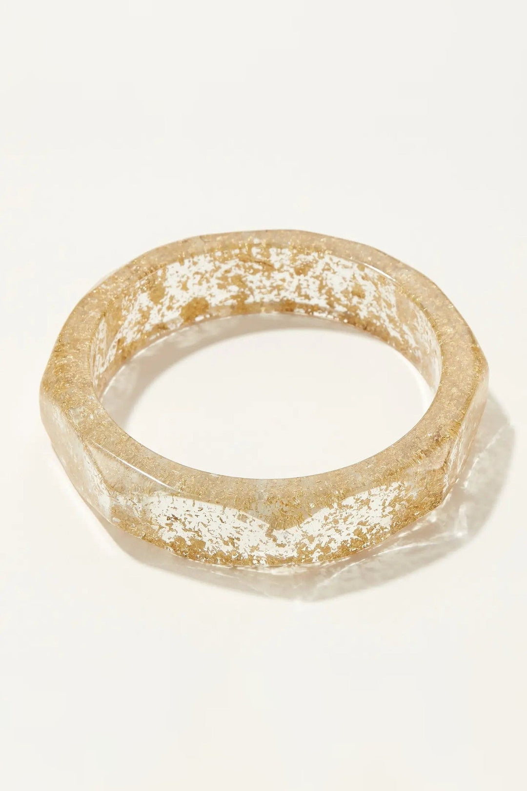 Nude Octagon Bangle Bracelet - STYLED BY ALX COUTUREJewelry