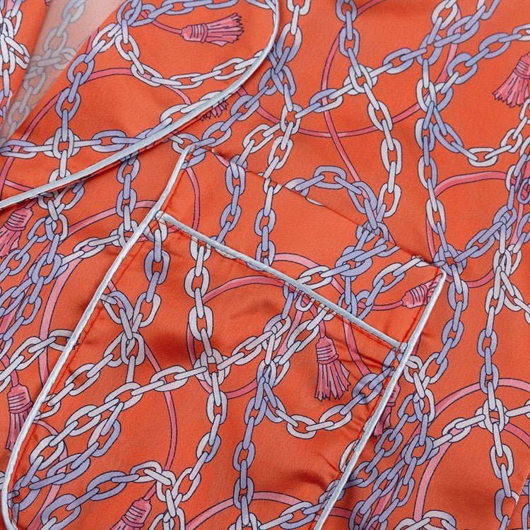 Printed Casual Two - piece Suit - STYLED BY ALX COUTUREDresses