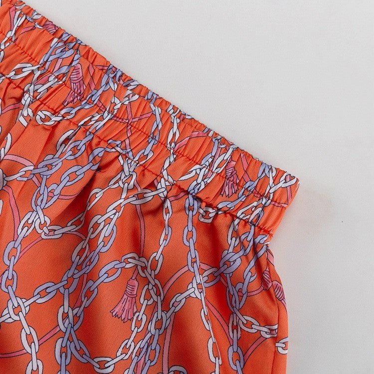 Printed Casual Two - piece Suit - STYLED BY ALX COUTUREDresses