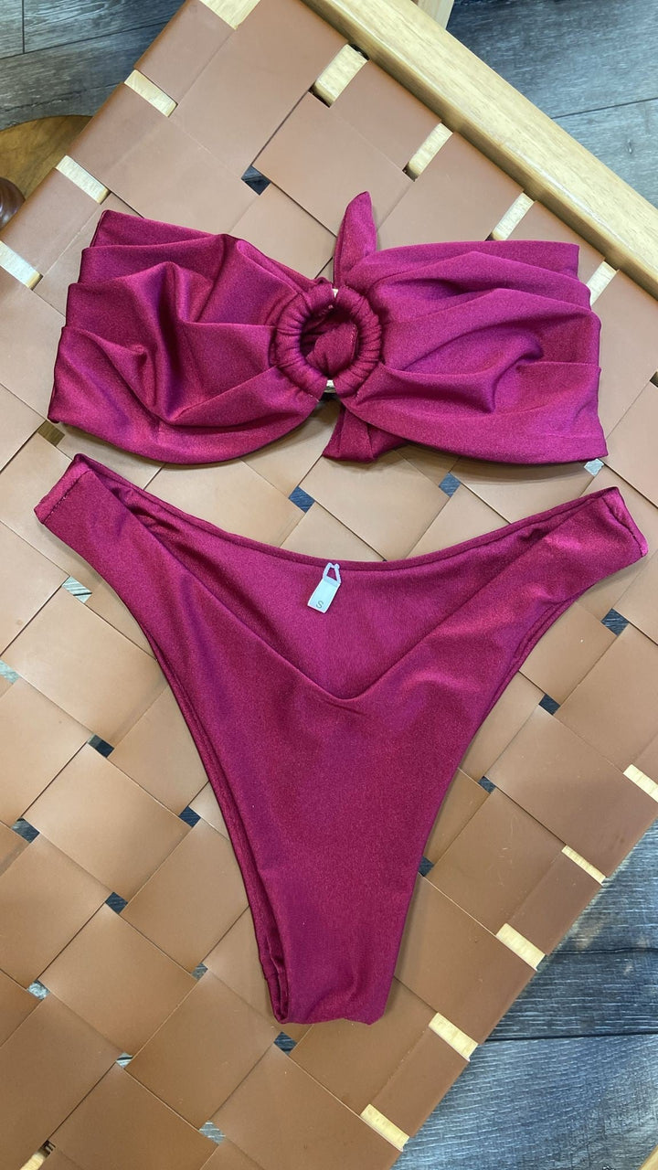 Red Summertime Bikini Set - STYLED BY ALX COUTURESWIMWEAR