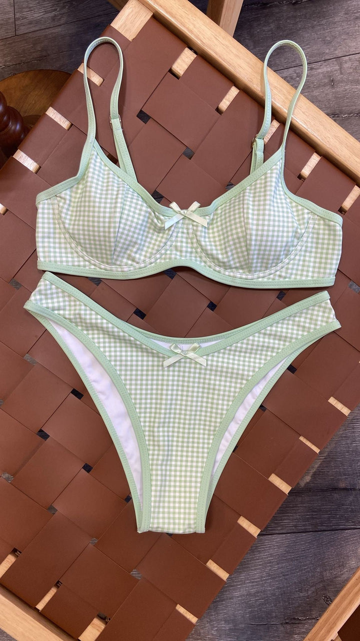Seaside Picnic Bikini Set - STYLED BY ALX COUTURESWIMWEAR