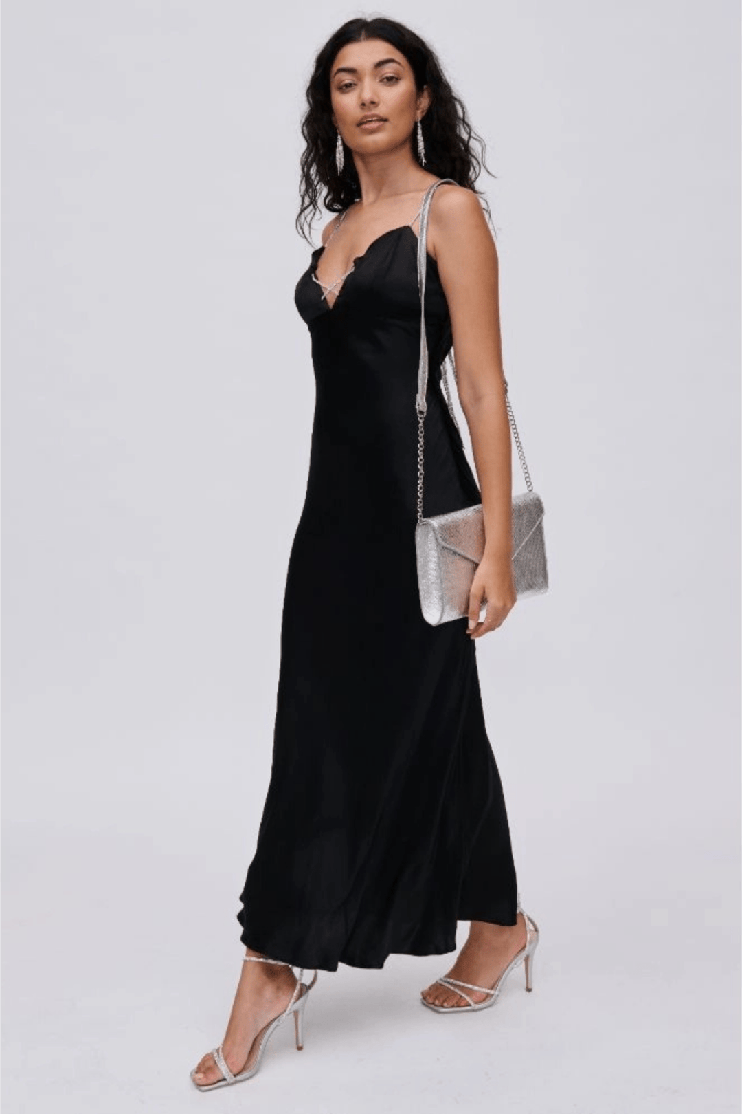 Silver Envelope Clutch - STYLED BY ALX COUTUREhandbags