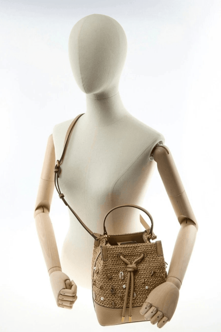 Steve Madden Shell Beaded Bucket Bag - STYLED BY ALX COUTUREhandbags