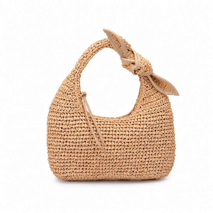 Straw Bow Bag - STYLED BY ALX COUTURE