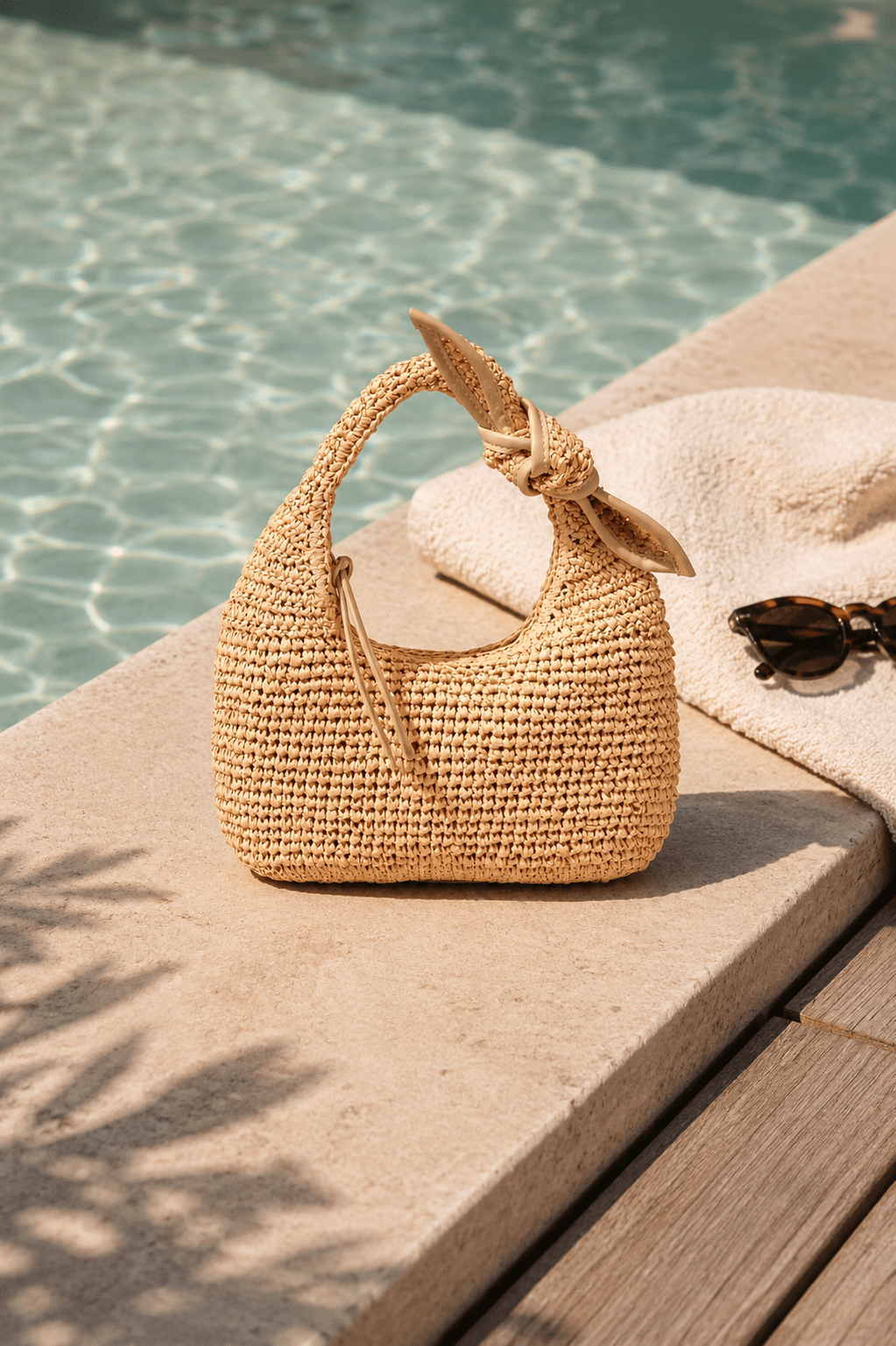 Straw Bow Bag - STYLED BY ALX COUTURE