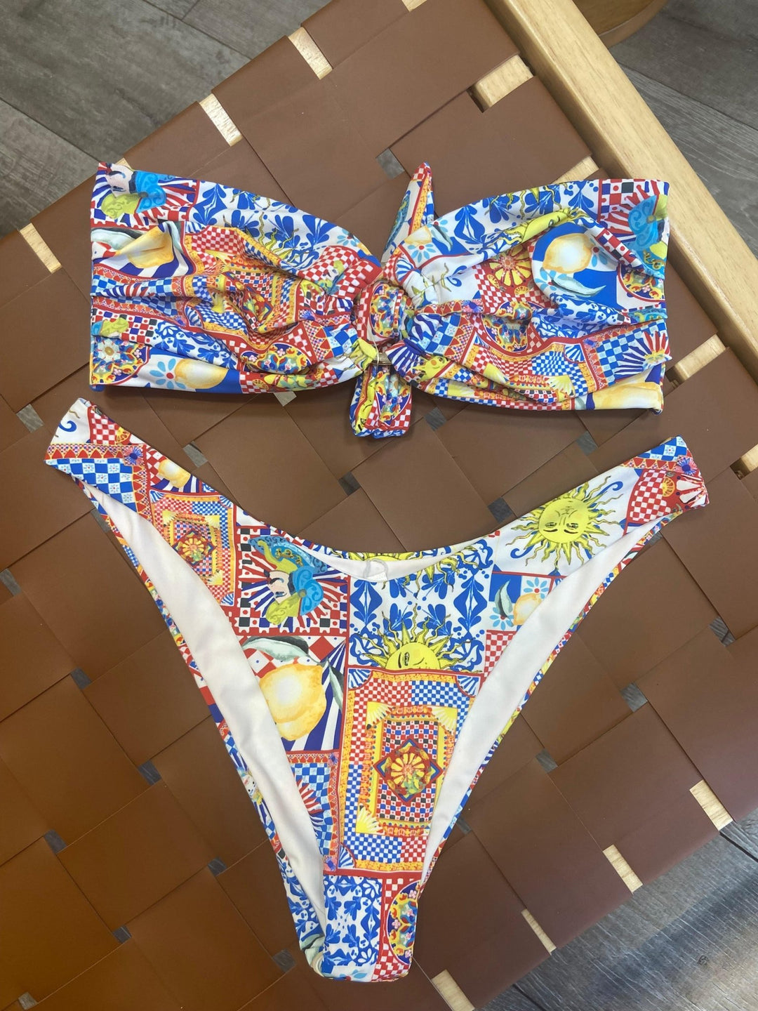 Summertime Bandeau Bikini Set - STYLED BY ALX COUTURESwimwear