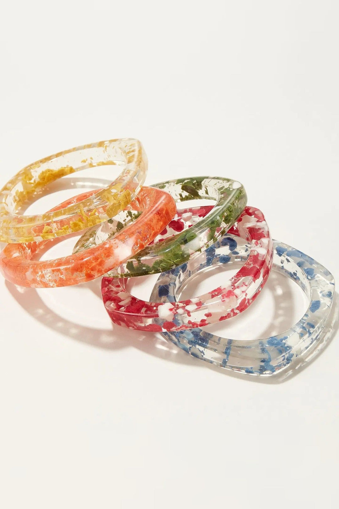 Yellow Powder Square Bangle - STYLED BY ALX COUTUREJewelry