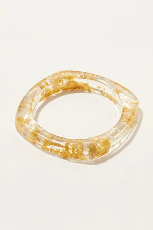 Yellow Powder Square Bangle - STYLED BY ALX COUTUREJewelry