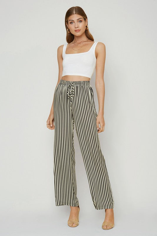 Stripe Long Pants