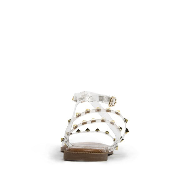 Clear Strappy Sandal