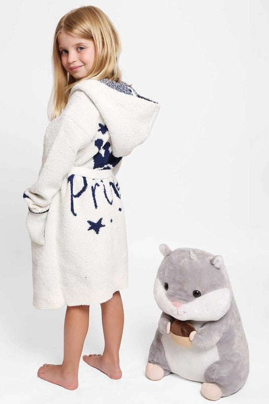 STYLED BY ALX COUTURE MIAMI BOUTIQUE Prince Kids Prince Hooded Robe