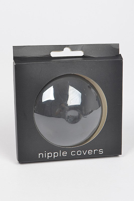 Black Silicon Nipple Cover