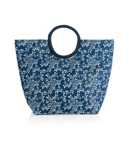 STYLED BY ALX COUTURE MIAMI BOUTIQUE Blue Florentina Tote