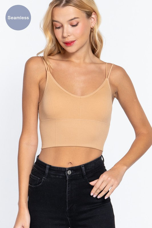 STYLED BY ALX COUTURE MIAMI BOUTIQUE Bra Cup Double Strap Top