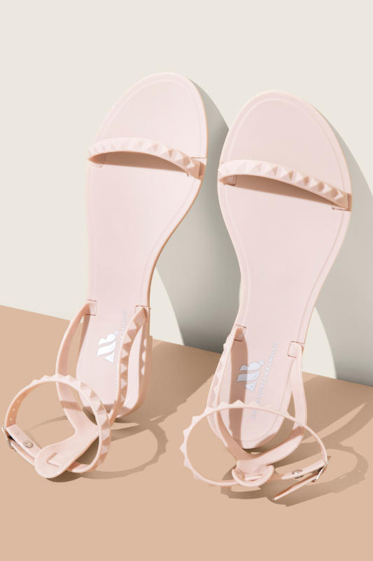 Women's Aria Matte Nude Jelly Sandals