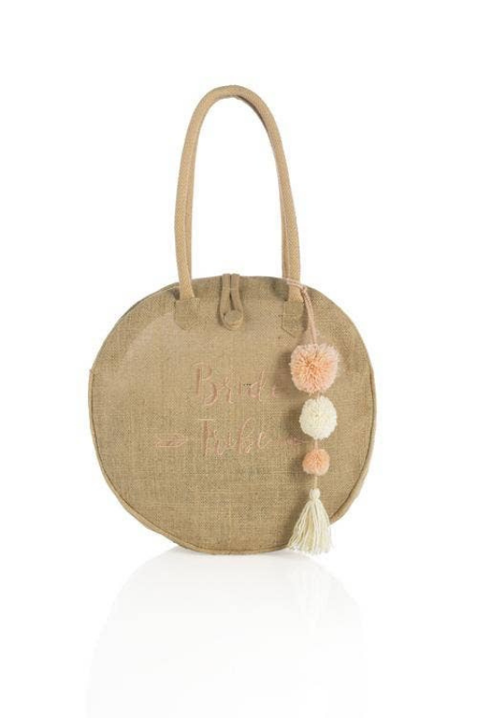 STYLED BY ALX COUTURE MIAMI BOUTIQUE Natural Bride Tribe Tote