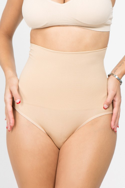 STYLED BY ALX COUTURE MIAMI BOUTIQUE Nude Seamless Waist Control Brief